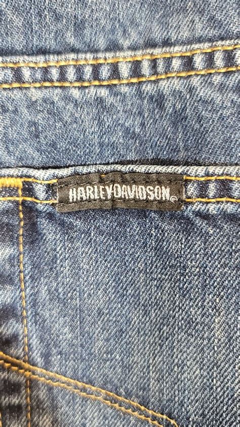 Harley Davidson Motorcycle Jeans Straight Leg Men Sz  Gem