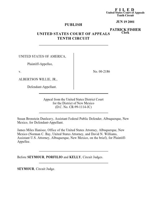 Publish United States Court Of Appeals Tenth Circuit Filed Pdf