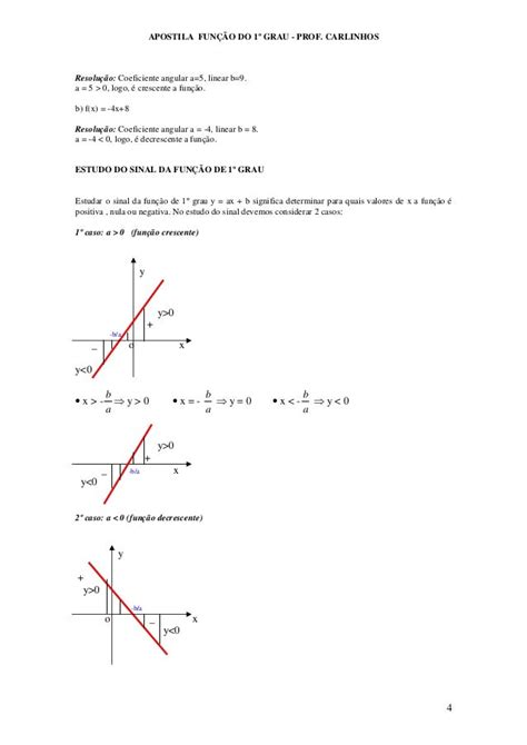 Função Do 1º Grau