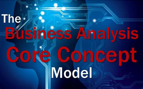 How To Use The Business Analysis Core Concept Model