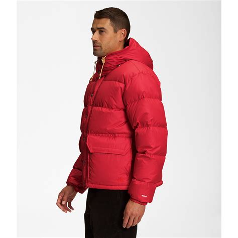 Mens 71 Sierra Down Short Jacket Tnf Red The North Face New Zealand