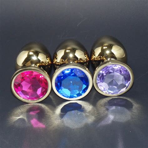 Big Size Mm Mm Crystal Jewelry Insert Metal Butt Plug Stainless Steel Anal Plug Sex Toys
