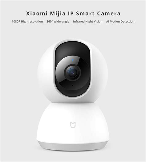 Xiaomi Mijia Smart Home IP Camera 1080P PTZ Cctv Camera – VMIDirect