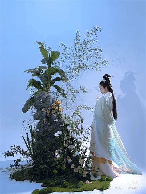 Source 煜月是兔兔 Hanfu hairstyles Traditional outfits Hanfu