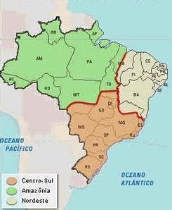 Complexo Regional Centro Sul - Os Complexos Regionais - Geografia do Brasil - Cola da Web