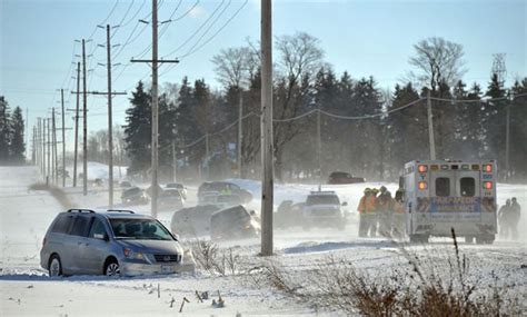 Four Vehicle Collision In Springwater Township