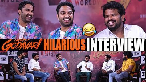 Hyper Aadhi Hilarious Interview With Vishwak Sen Gangs Of Godavari