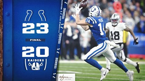 Colts keep playoff hopes alive with New Year's Eve win over Las Vegas