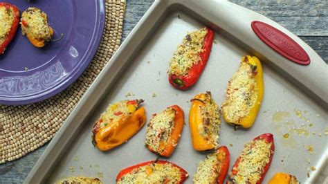 Guy Fieris Sweet Italian Pepper Poppers Recipe Rachael Ray Show