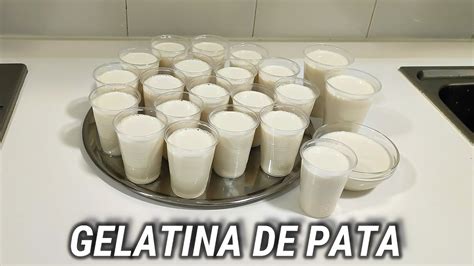 Como Hacer Gelatina De Pata A Mi Estilo Youtube