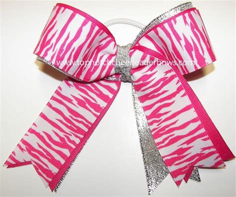 Wildcats Hot Pink Cheer Bow Sparkly Wild Cats Hot Pink Bows Pink