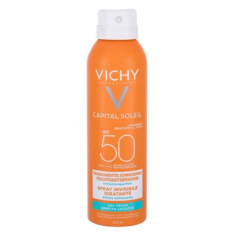 Vichy Capital Soleil Invisible Hydrating Mist Spf50 Pentru Corp Pentru