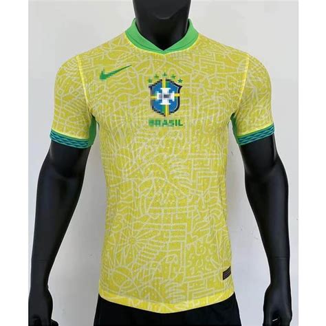 Camiseta Brasil Home Edici N Jugador Futboloo