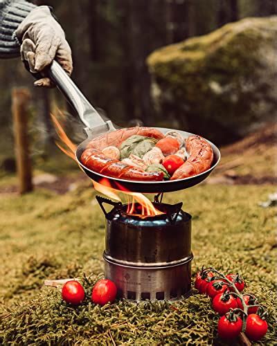 Stabilotherm Jägerpfanne mit Metall Klappgriff zum Outdoor kochen