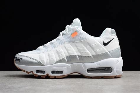 Off White X Nike Air Max 95 White Silver Mens Size 609048 159 Air Max 95 Sepcleat