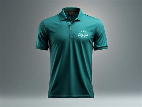 Premium PSD | Polo shirt mockup PSD