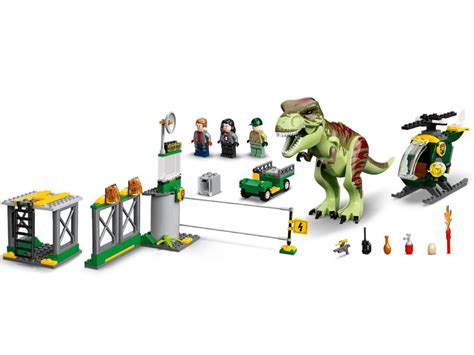 LEGO Jurassic World 76944 Побег тираннозавра | playzone.com.ua