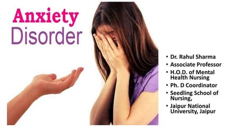 Anxiety Disorder Ppt Ppt