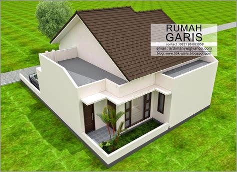 Rumah Minimalis Atap Memanjang Ke Belakang - Gambar Design Rumah