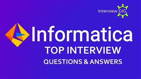 Informatica Interview Questions And Answers Basic Informatica Interview Questions Youtube