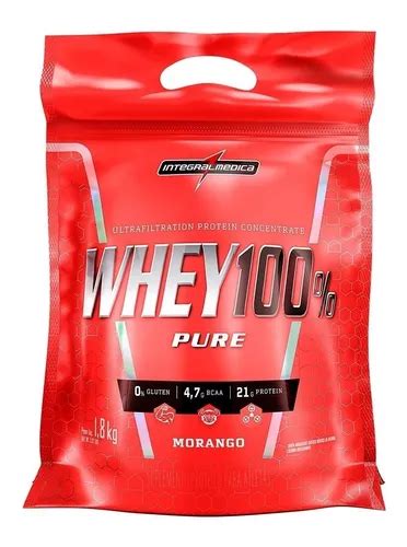 Whey Pure Refil G Integral Medica Envio Rapido Frete Gr Tis