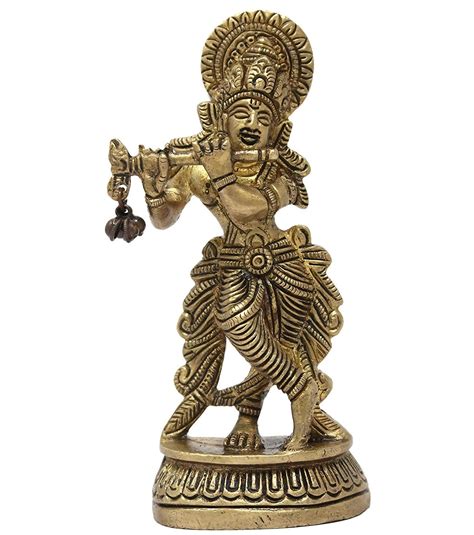 Buy Lord Krishna Brrass Statue Religious Statue Lord Krishna Puja