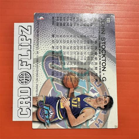 1996 Fleer 111 John Stockton Utah Jazz EBay