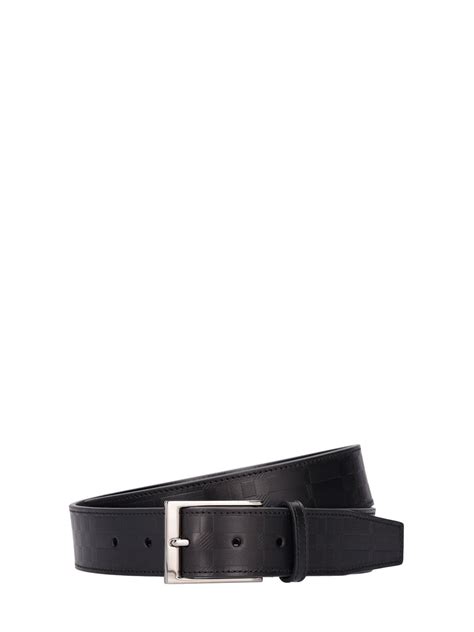 35mm Louis Embossed Belt | The Hoxton Trend