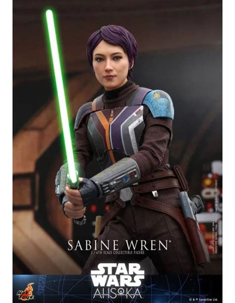 Comprar Star Wars Ahsoka Figura 1 6 Sabine Wren Hot Toys 28 cm Mil Comics Tienda de cómics y