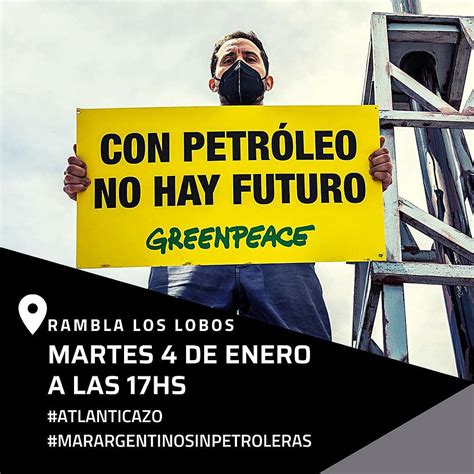 Fundación Greenpeace Argentina Hoy Atlanticazo Marchamos Para Proteger El Mar Argentino De