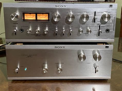 Vintage Sony TA 3200F 2000F Pre N Power Audio Soundbars Speakers