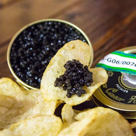 Russian Osetra Black Caviar Premier // 4.4oz - Black Caviar Company ...