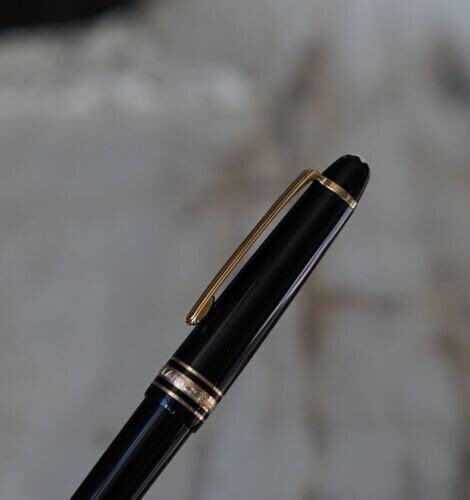 Stylo Plume Montblanc Meisterst Ck Chopin Plume En Or Massif