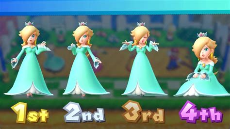 Mario Party 10 Minigames Rosalina Vs Peach Vs Daisy Vs Mario Youtube