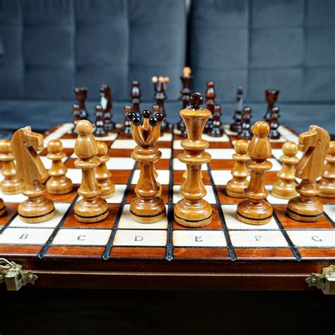 Wooden Chess Sets - Etsy