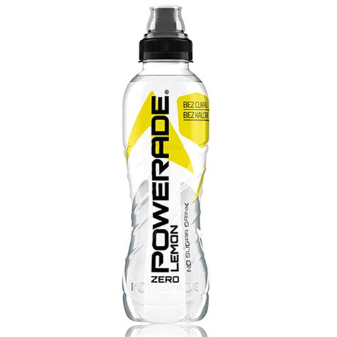 Zero No Sugar Drink 500ml Powerade Znakomity Napój Izotoniczny Bez