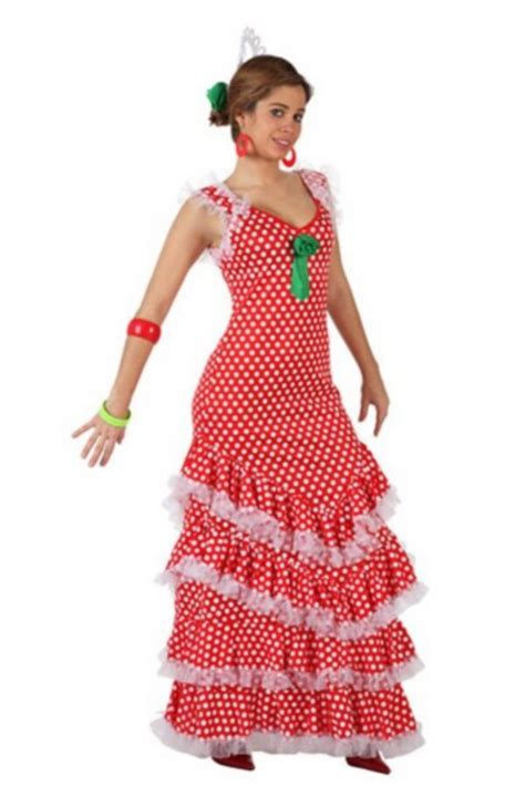 Déguisement costume Danseuse Flamenco robe à pois XL Au Pays des Enfants