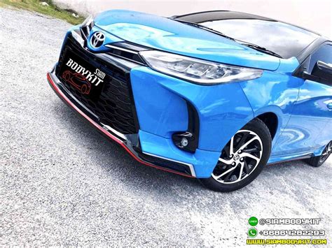 Space Bodykit for Toyota Yaris Hatchback 2020 2021 COLOR TRGTW星博