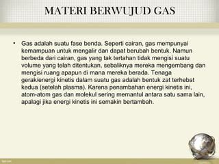 Presentasi Ke 7 Tatanan Materi Gas PPT