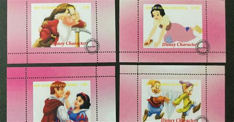 My Disney Stamp Snow And Dwarfs