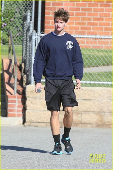 Patrick Schwarzenegger Shirtless Run Patrick Schwarzenegger Photo