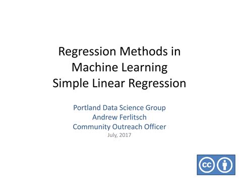 Ml Simple Linear Regression Ppt