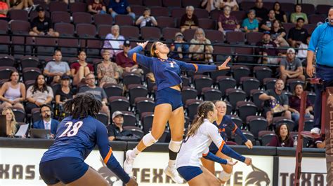 Mia Soerensen Volleyball Utsa Athletics Official Athletics