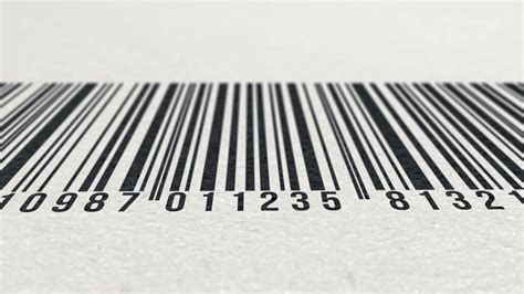 Animation of barcode on paper texture 1349724 Stock Video at Vecteezy