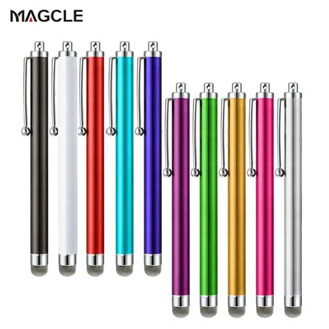 Stylet Universel En M Tal Pour Cran Tactile Maille En Fiber Stylo