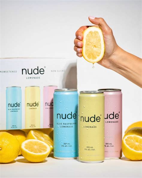 Nude Just Dropped A Vodka Soda Lemonade Mixer Pack For Spring Eat Drink