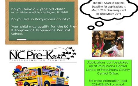 Nc Pre K Applications Available