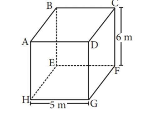 Calcula el volumen del prisma cuadrangular regular. * - Brainly.lat