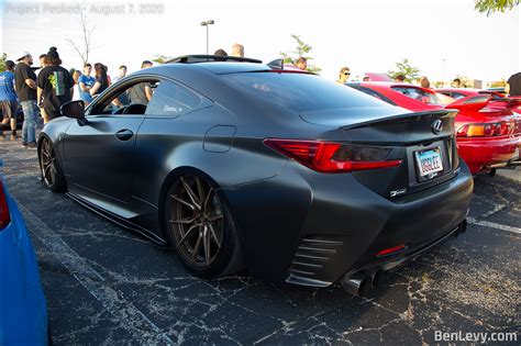 Matte Black Lexus Rc 350 F Sport