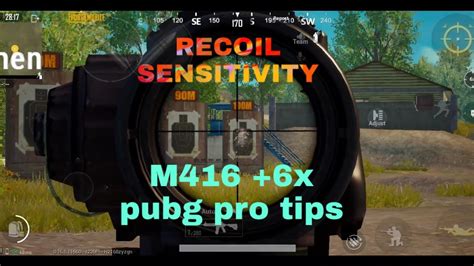 How To Control Recoil M416 And 6x In Pubg Mobile Pubg Pro Tips And